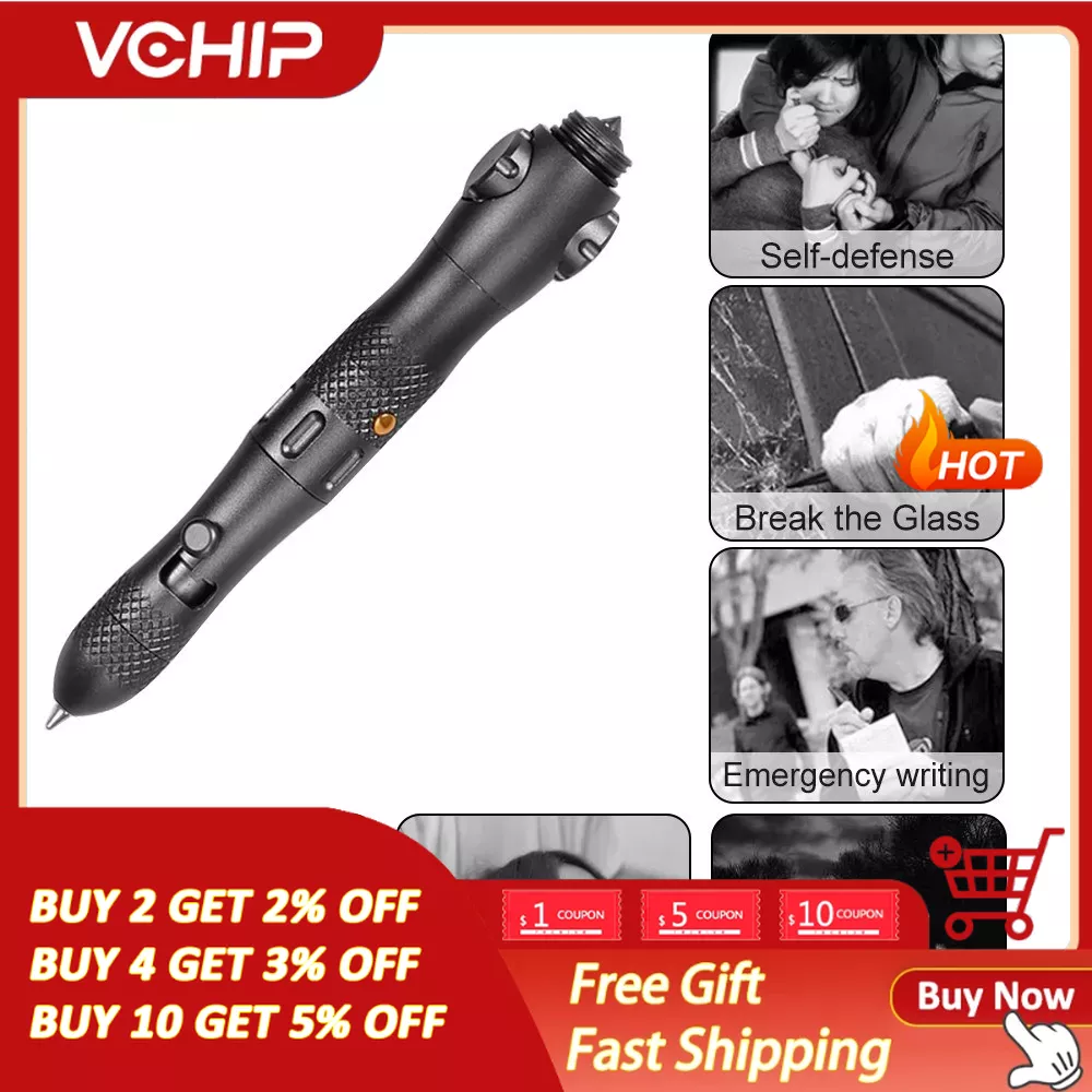 Survival Kit - Tactical Pen Aluminum Alloy Multi-Function Decompression