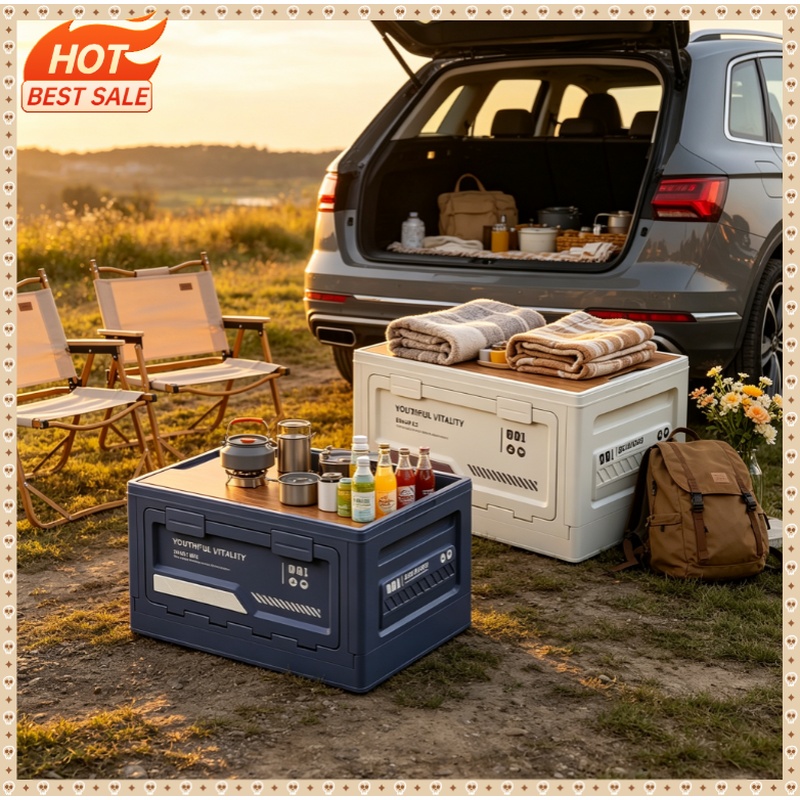 Outdoor Camping Stores - Outdoor Storage Box Camping Folding Box