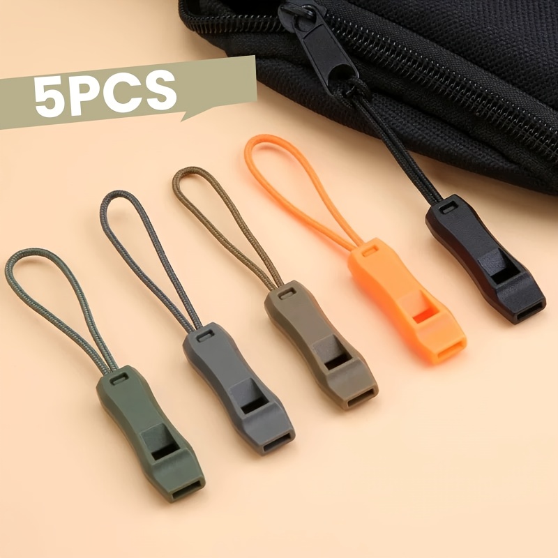 Outdoor Camping Outfit - 5-Pack Portable Mini Whistle Set with