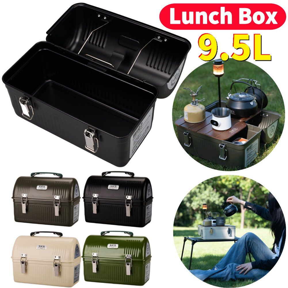 9.5L Vintage Camping Metal Lun - Outdoor Camping Stores recension och pris