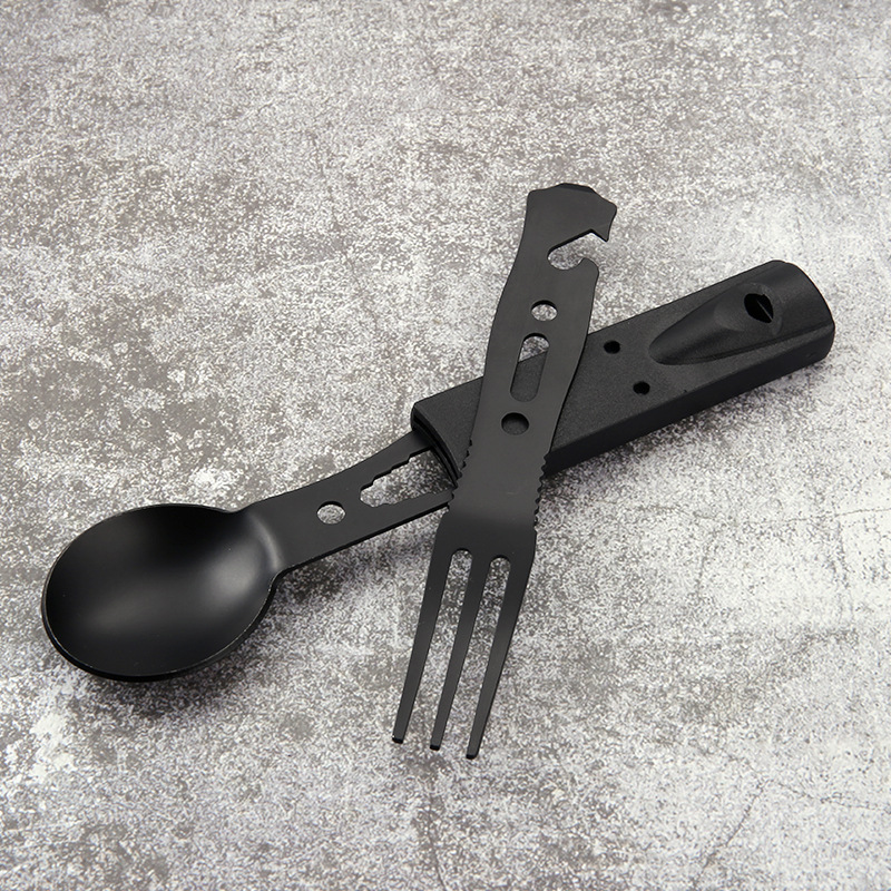 Stainless Steel Camping Cutler - Outdoor Camping Outfit recension och pris