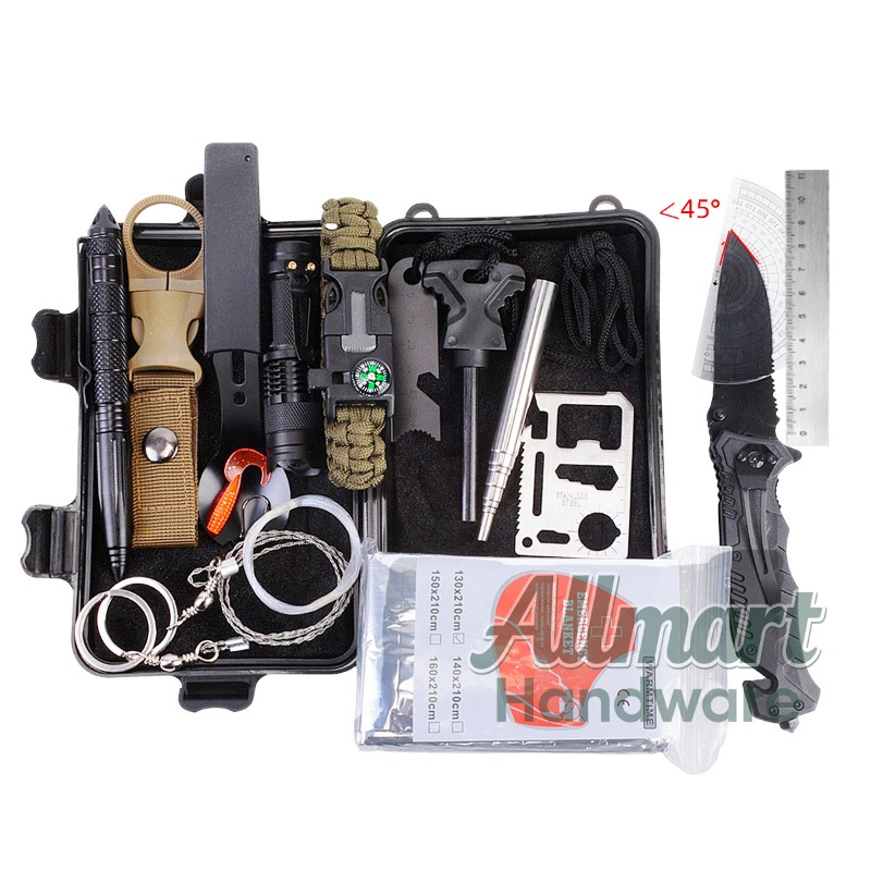 Multi functional portable EDC  - Survival Kit recension och pris