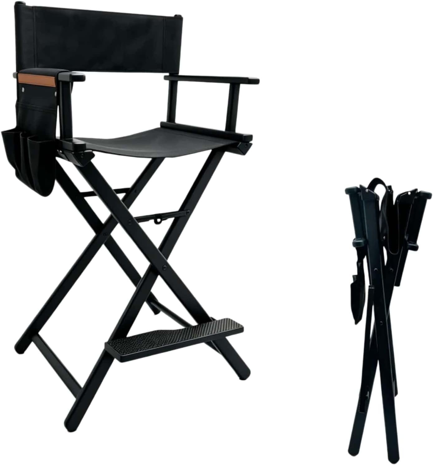 Tall Director Chair Portable A - Outdoor Camping High Chair recension och pris