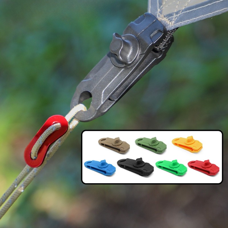 5/10Pcs Camping Tarp Clips Out - Outdoor Camping Extension Cord recension och pris