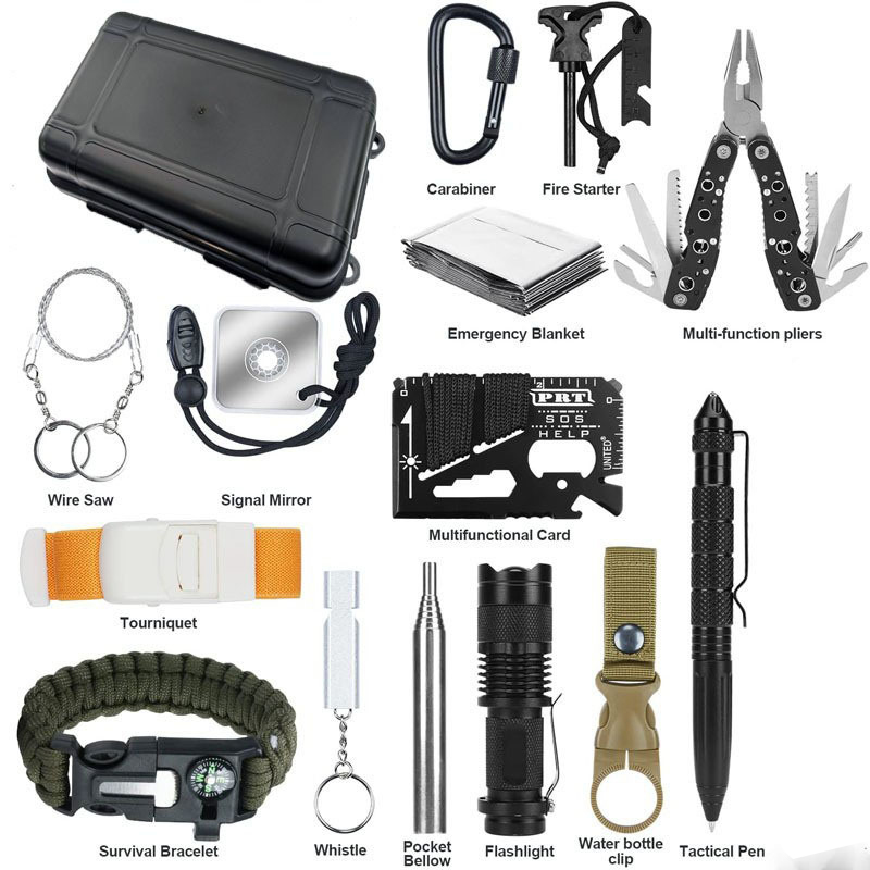 Hongrui DIY Compact Portable I - Survival Kit recension och pris
