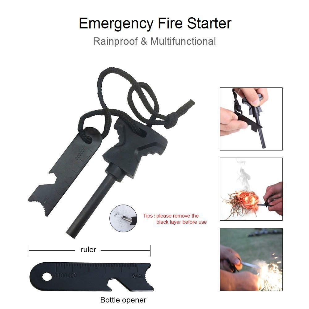 Hongrui DIY Compact Portable I - Survival Kit recension och pris