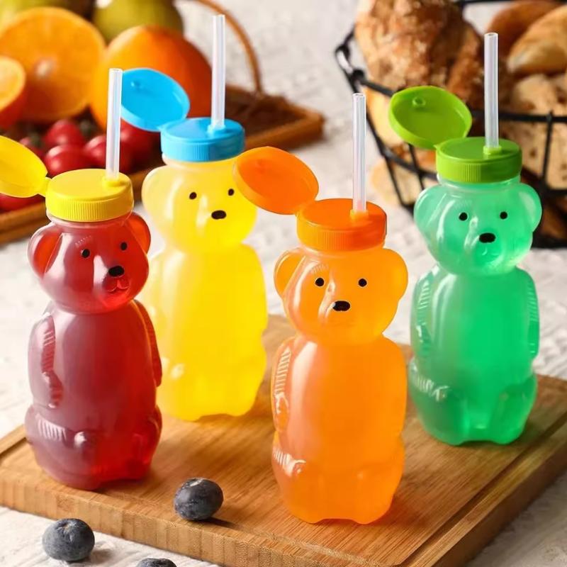 Cute Bear Shaped Bottle Plasti - Bear Canister recension och pris