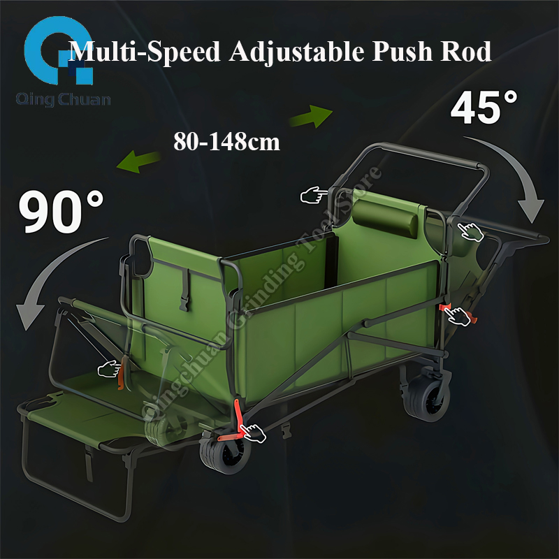 Camping Trolley Multi-Function - Outdoor Camping Trailer recension och pris