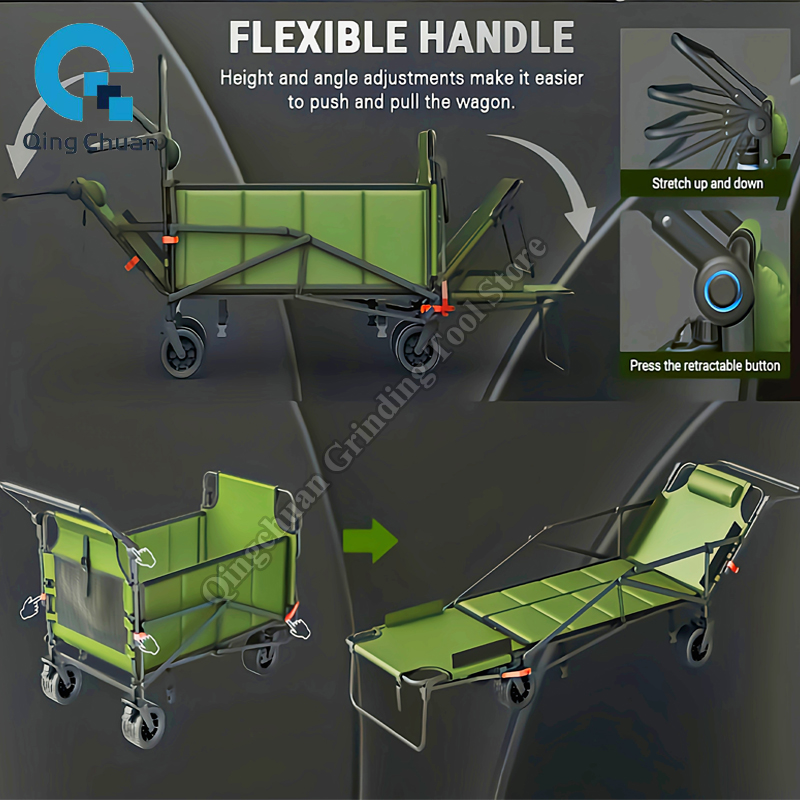 Camping Trolley Multi-Function - Outdoor Camping Trailer recension och pris
