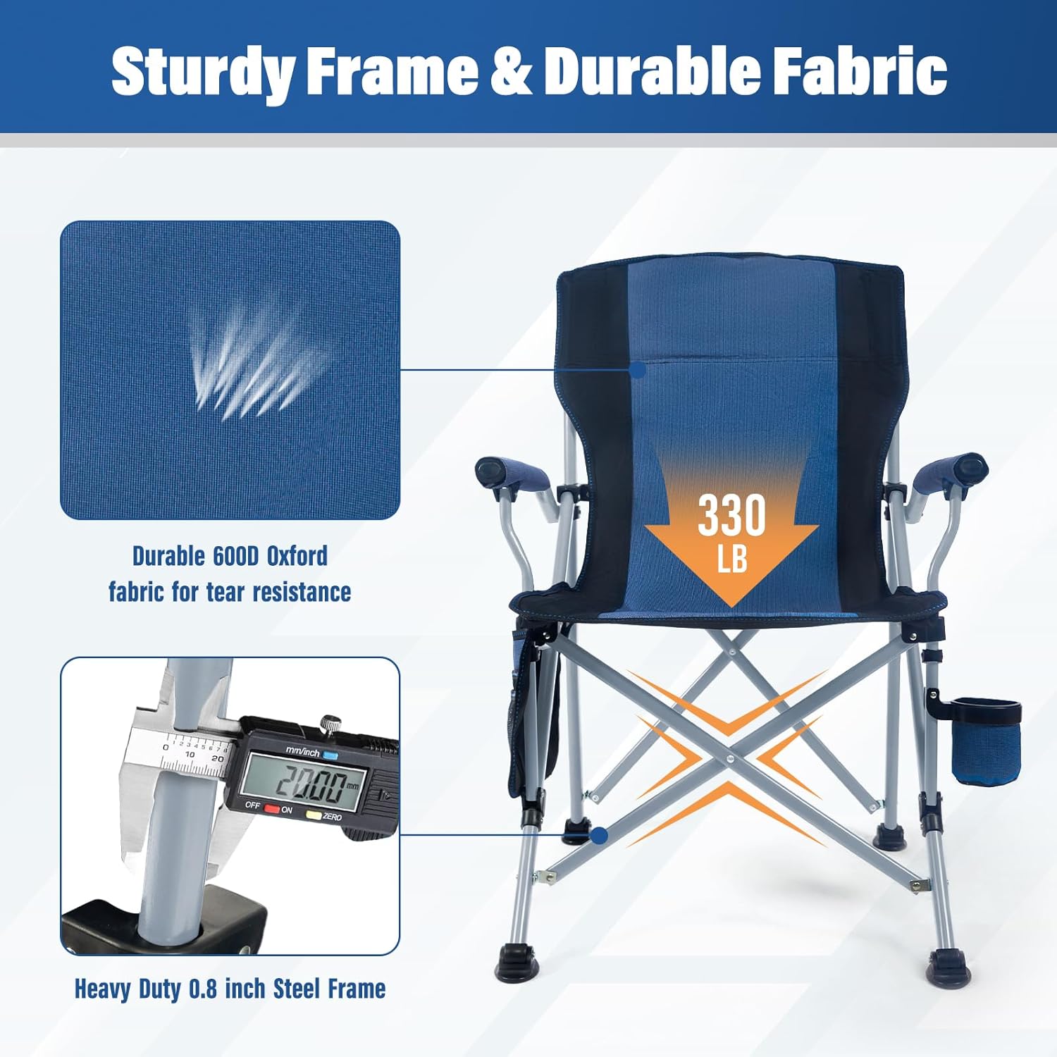 Factory Wholesale Outdoor Port - Outdoor Camping Chairs Folding recension och pris