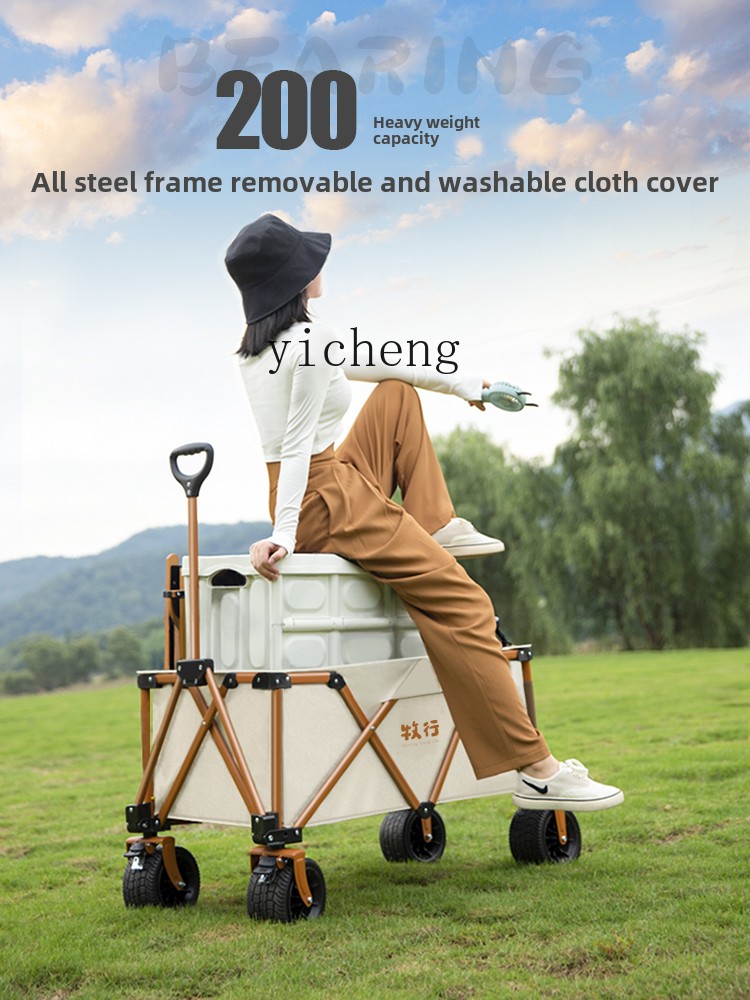 XL grazing camping cart foldin - Outdoor Camping Trailer recension och pris