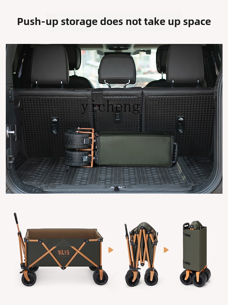 XL grazing camping cart foldin - Outdoor Camping Trailer recension och pris
