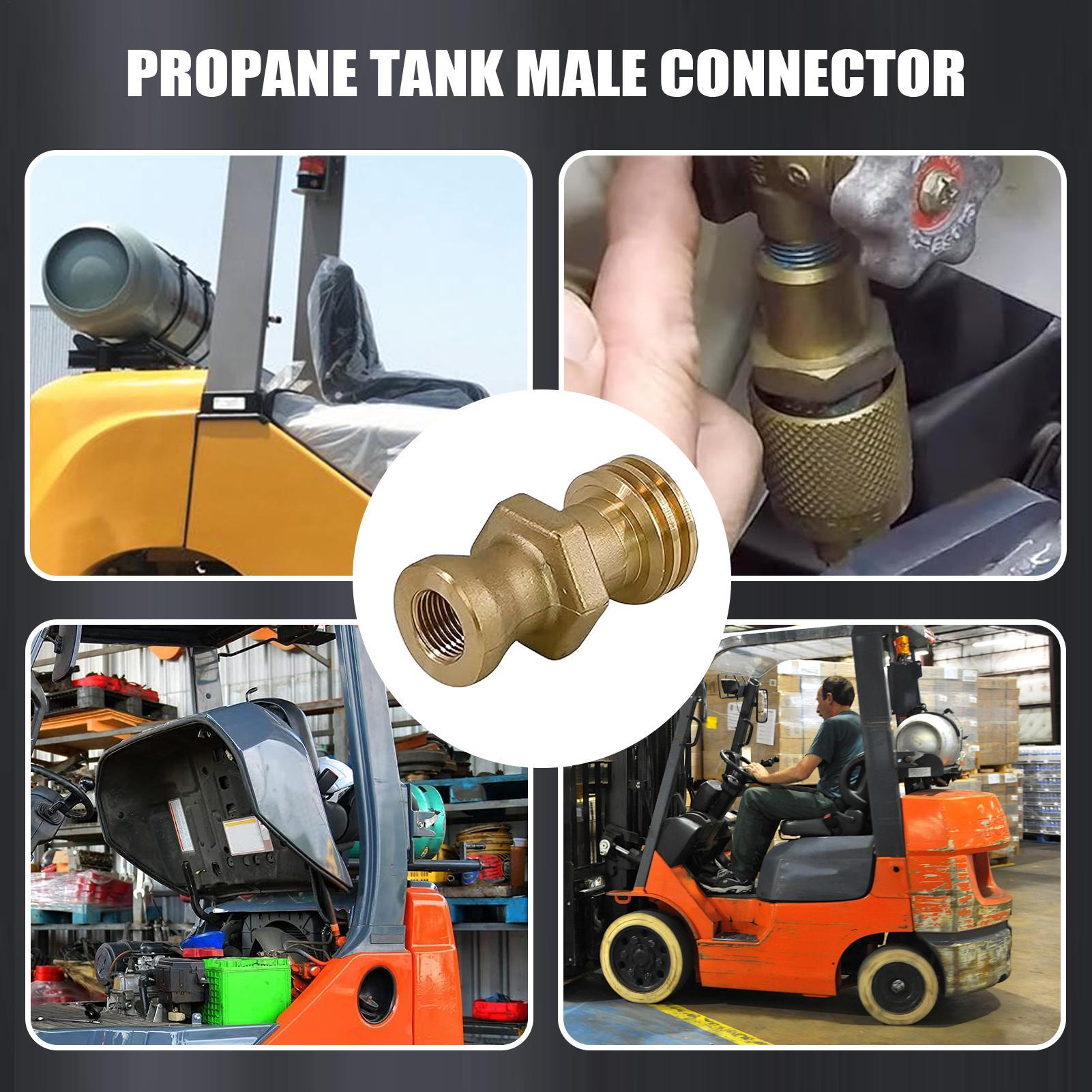 Propane Tank Connector Male Br - Cooking Outdoor Camping recension och pris