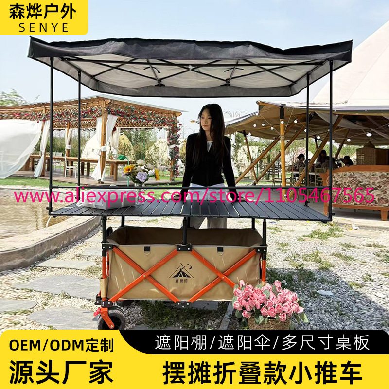 1PCS camper stall large foldab - Outdoor Camping Table recension och pris