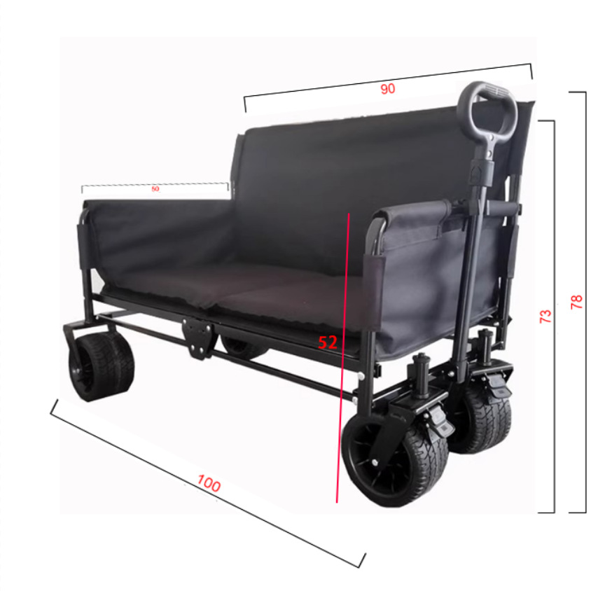 JXFT Multifunctional Four-Whee - Outdoor Camping Table recension och pris