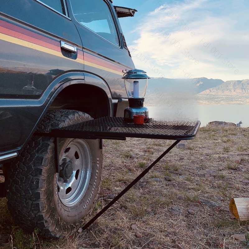 Car Camping Grill Tire Metal F - Outdoor Camping Table recension och pris