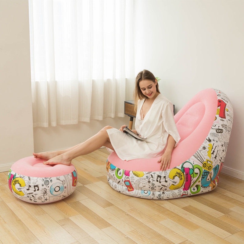 Lazy Person's Foldable Inflata - Outdoor Camping Rental recension och pris