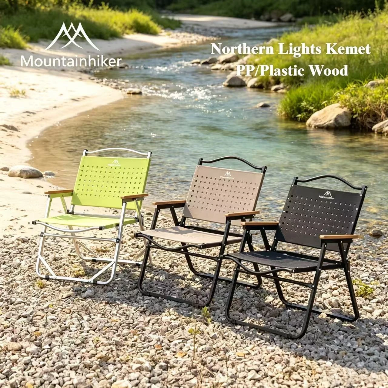 MOUNTAINHIKER Camping Chair Po - Outdoor Camping High Chair recension och pris