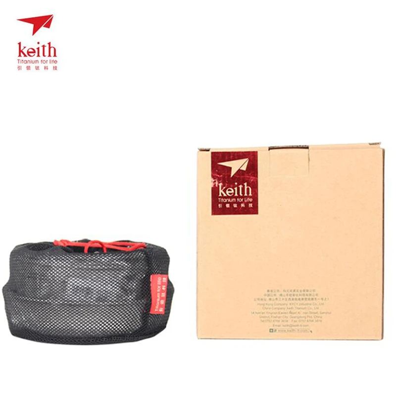 Keith 3PCS Titanium Cookware P - Outdoor Camping Outfit recension och pris
