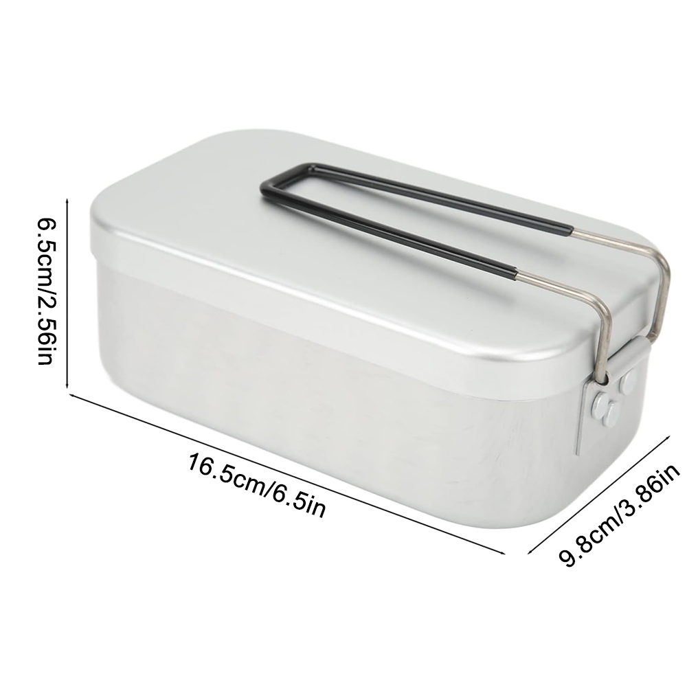 800ML Aluminum Lunch Boxes Out - Outdoor Camping Outfit recension och pris