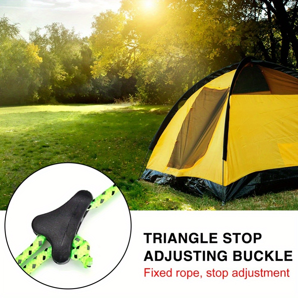 10pcs Camping Tent Rope Buckle - Outdoor Camping Extension Cord recension och pris