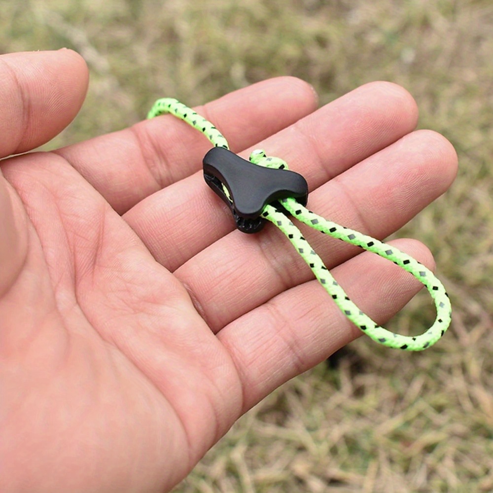 10pcs Camping Tent Rope Buckle - Outdoor Camping Extension Cord recension och pris