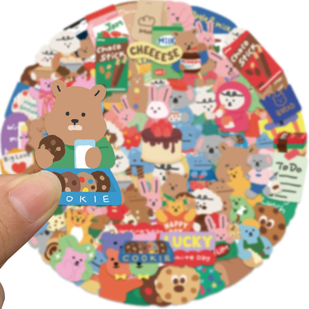 100Pcs Korean Dailylike Bear S - Bear Canister recension och pris
