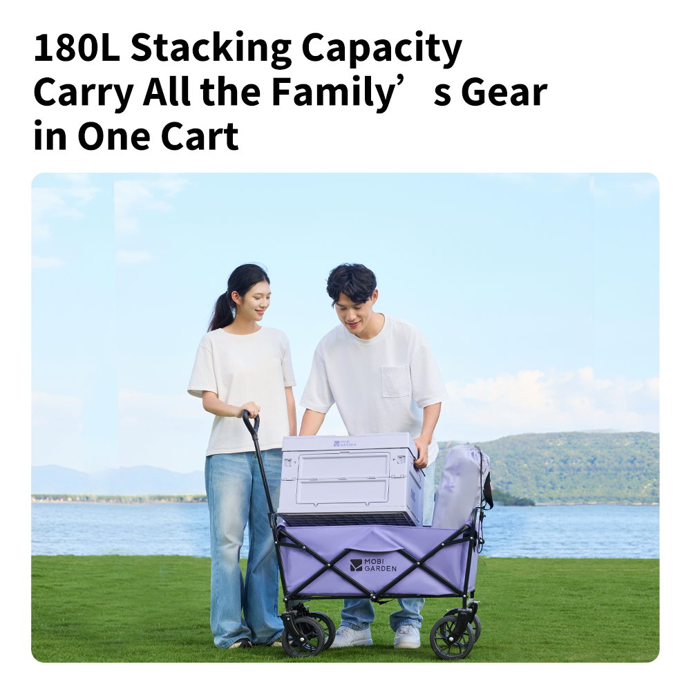 Mobi Garden Foldable Four-Whee - Outdoor Camping Table recension och pris