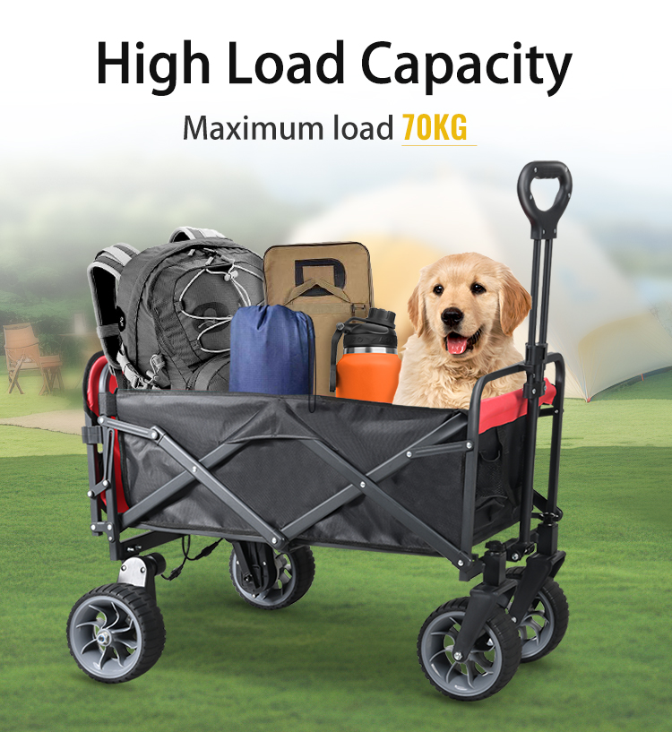 Electric Camping Wagon Cart Fo - Outdoor Camping Table recension och pris