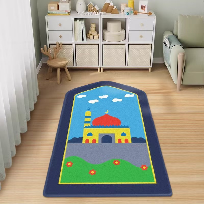 VIKAMA Pink Kaaba Pattern Pray - Outdoor Camping Rental recension och pris