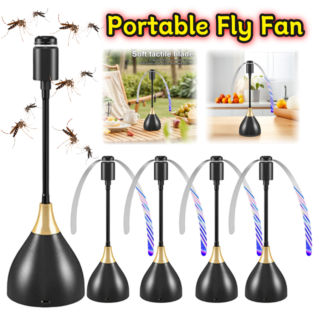 1-3PCS Fly Fans for Tables Por - Outdoor Camping Table recension och pris