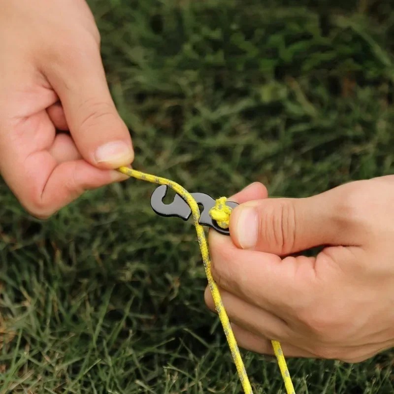 Triple Eye S Shape Tent Wind R - Outdoor Camping Extension Cord recension och pris