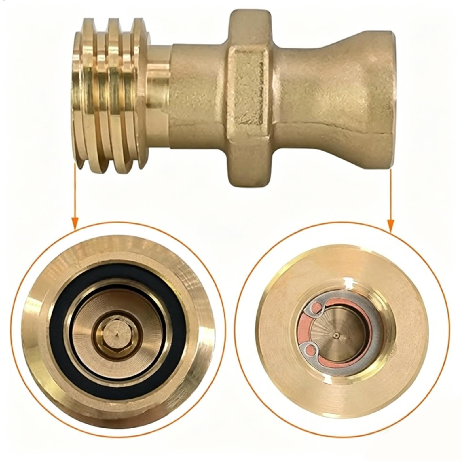 Propane Tank Fittings Male Bra - Cooking Outdoor Camping recension och pris