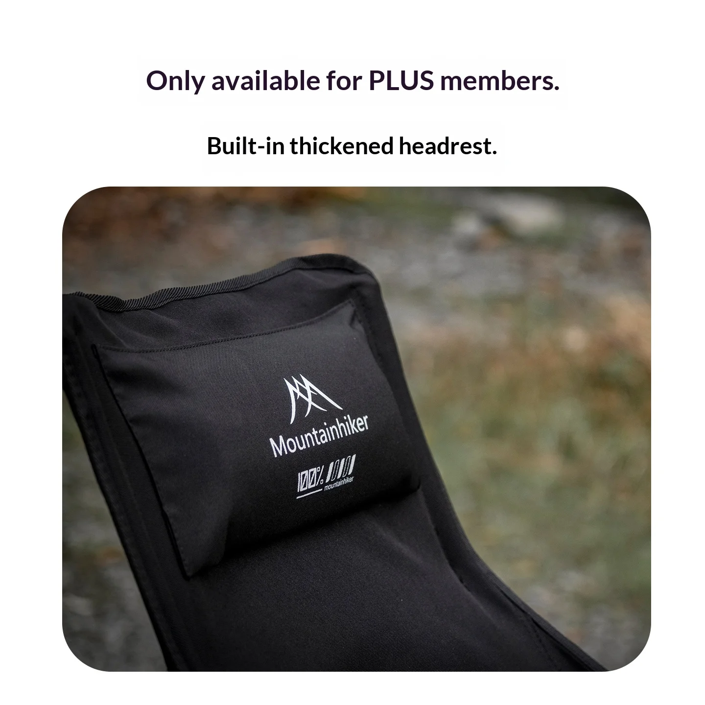 Mountainhiker Ultralight High  - Outdoor Camping High Chair recension och pris