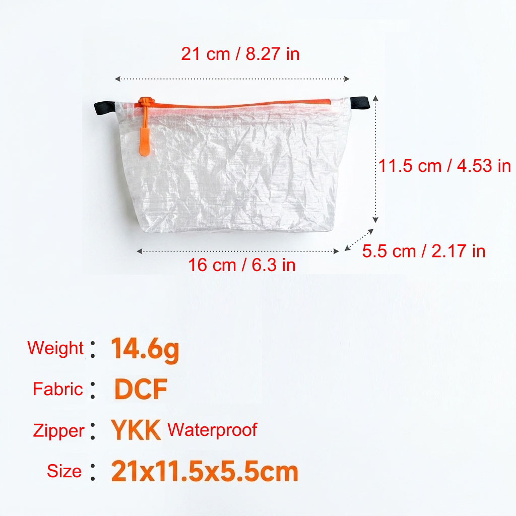 Ultralight Outdoor DCF Pouch T - Outdoor Camping Stores recension och pris
