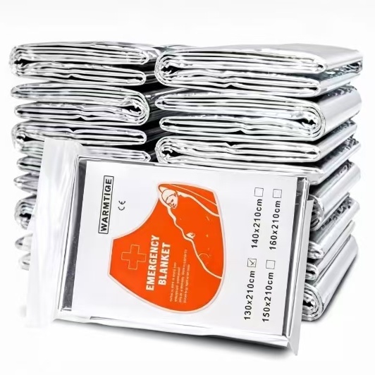 Mylar Thermal Emergency Blanke - Outdoor Camping Heated Blanket recension och pris