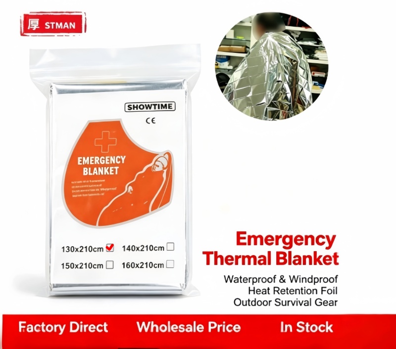 Mylar Thermal Emergency Blanke - Outdoor Camping Heated Blanket recension och pris