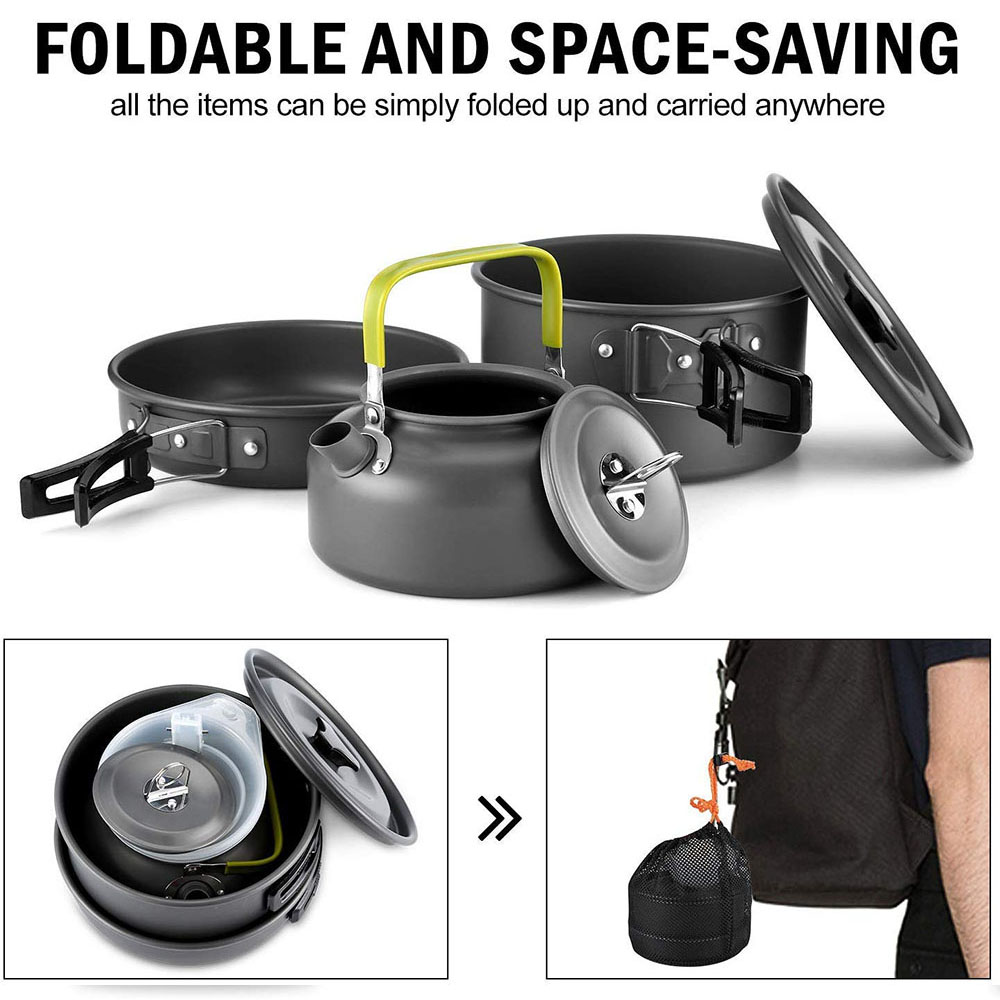 Outdoor Camping Cookware Set M - Outdoor Camping Outfit recension och pris