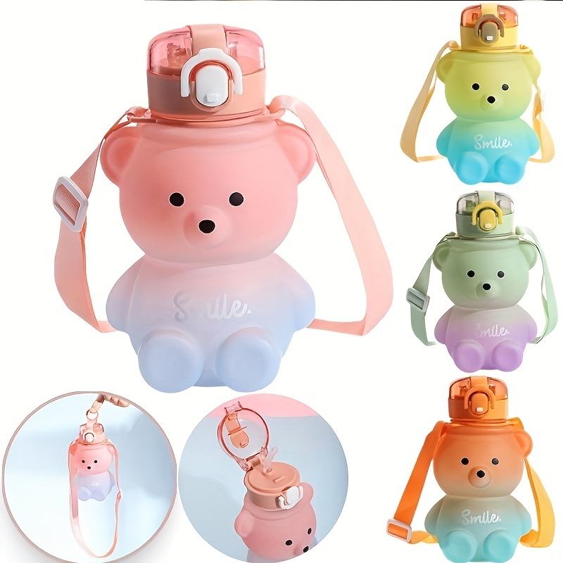 1pc Cute Bear Water Bottle BPA - Bear Canister recension och pris