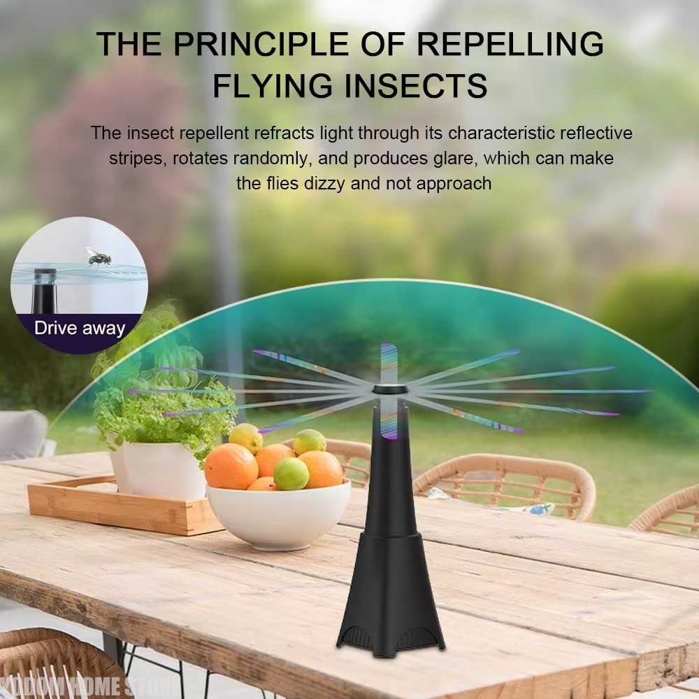 Fly Fans for Tables Portable T - Outdoor Camping Table recension och pris