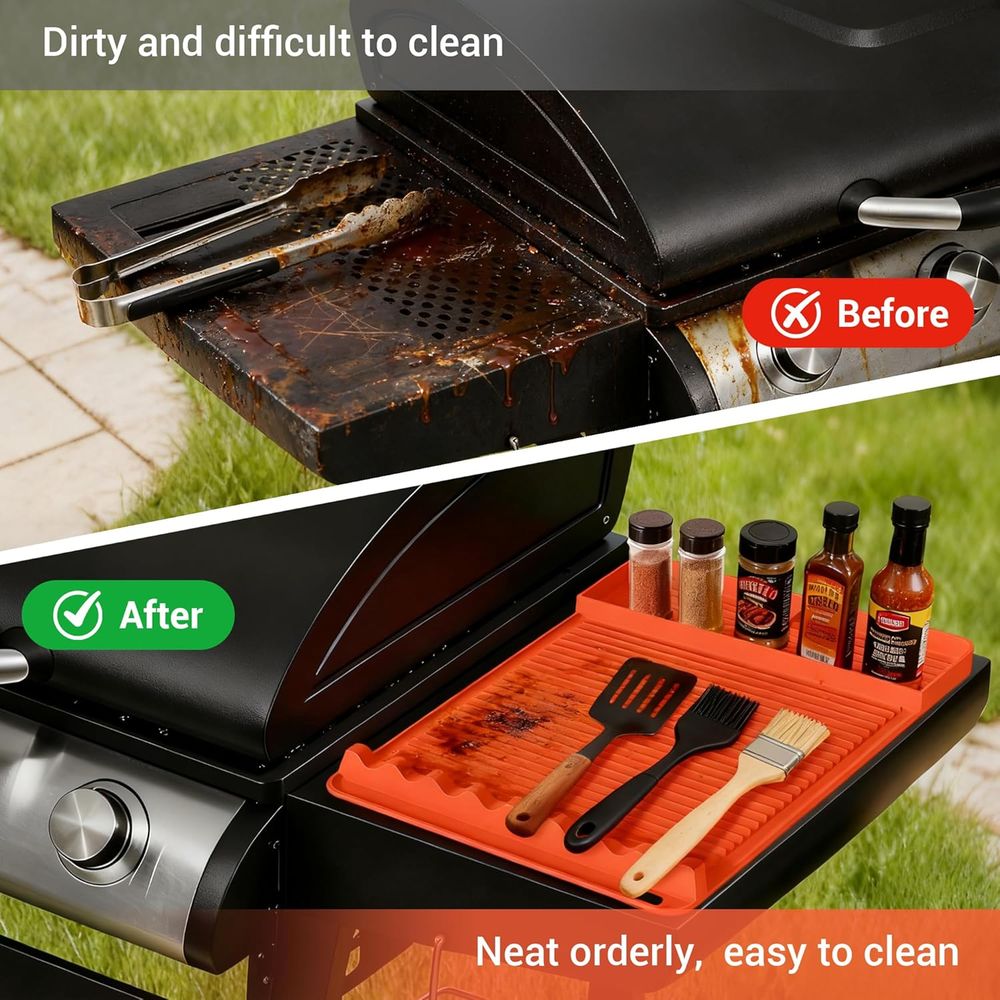 Heat Resistant Silicone Grill  - Cooking Outdoor Camping recension och pris